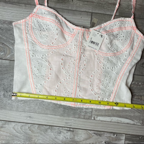 NWT Free People Pop Of Color Corset - Picture 5 of 11